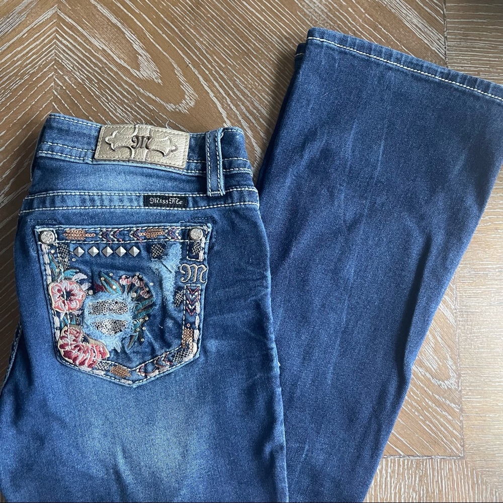 Womens Boot Cut Miss Me Jeans